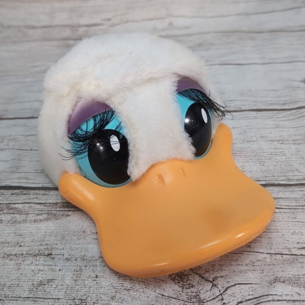Vintage Collectible Daisy Duck Hard Bill Snap Back Hat Disneyland